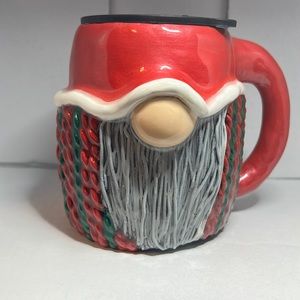 Custom gnome coffee mug. 14oz. Stainless steel.